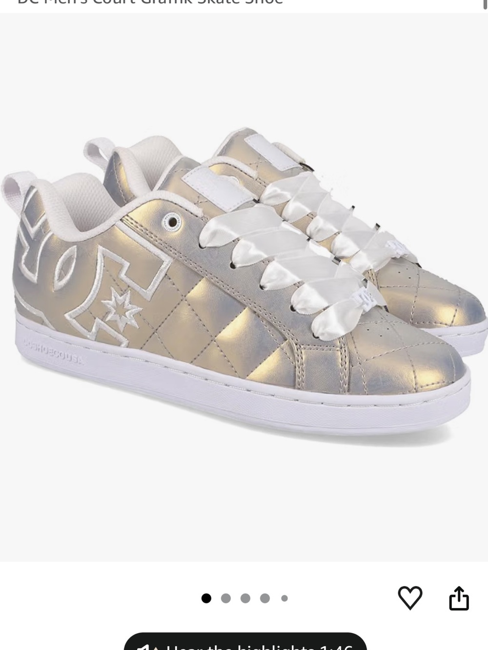NWT DC Women’s Sneakers